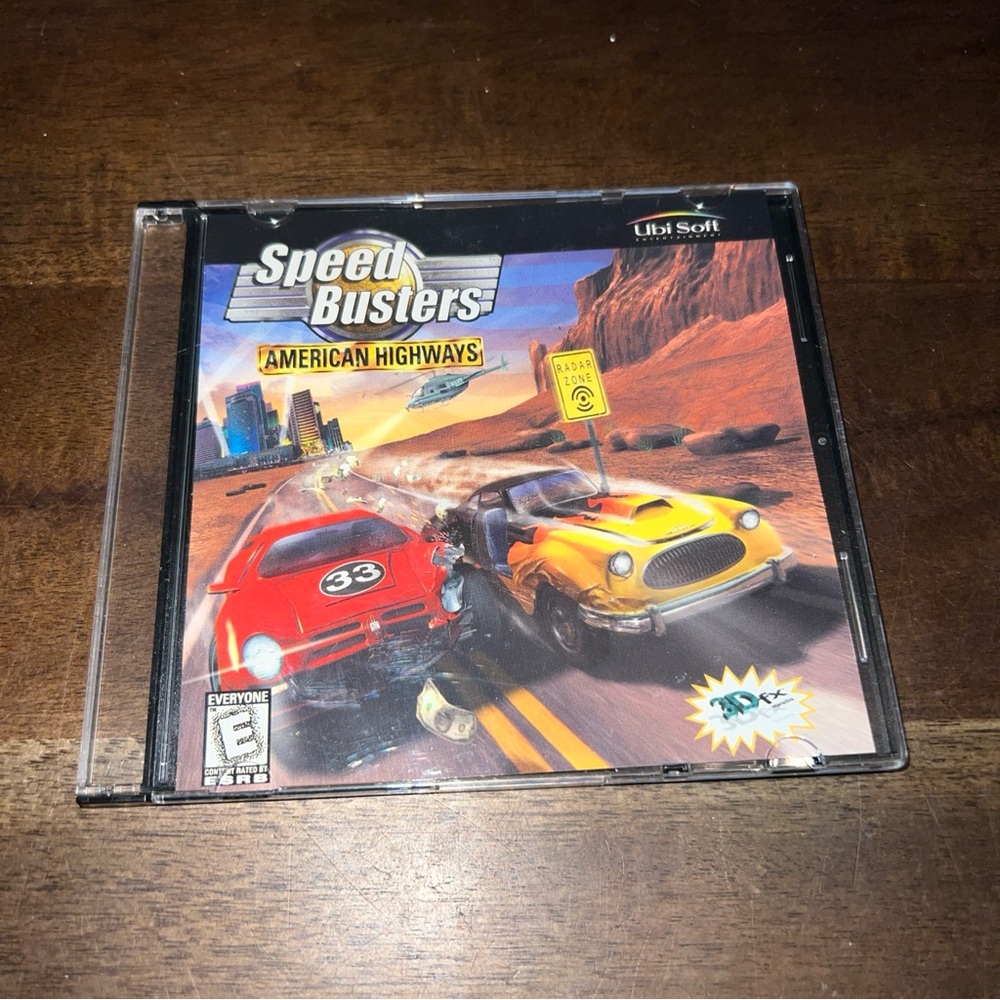 Speed Busters: American Highways Car Racing By Ubisoft 1998 PC CD-ROM